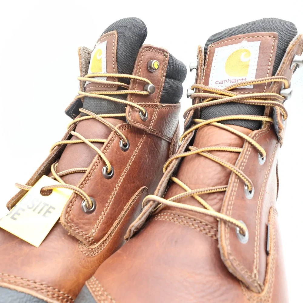 Carhartt Work Boots Mens 11 Wide CME6355 Ground Force Waterproof Safety Toe NIB